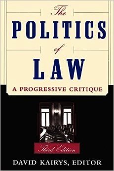  Политика права: прогрессивная критика. Обложка